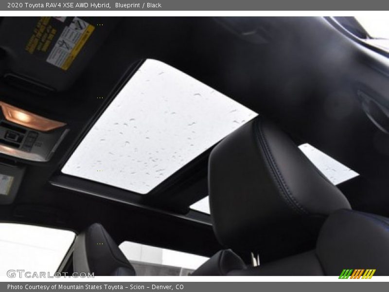 Blueprint / Black 2020 Toyota RAV4 XSE AWD Hybrid