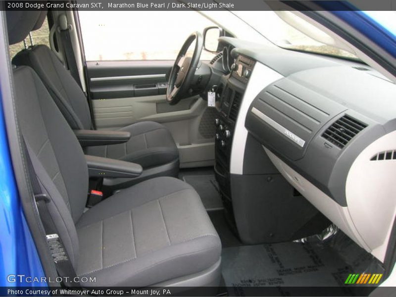 Marathon Blue Pearl / Dark Slate/Light Shale 2008 Dodge Grand Caravan SXT