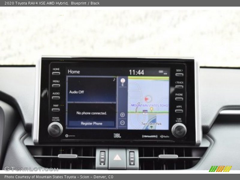 Blueprint / Black 2020 Toyota RAV4 XSE AWD Hybrid