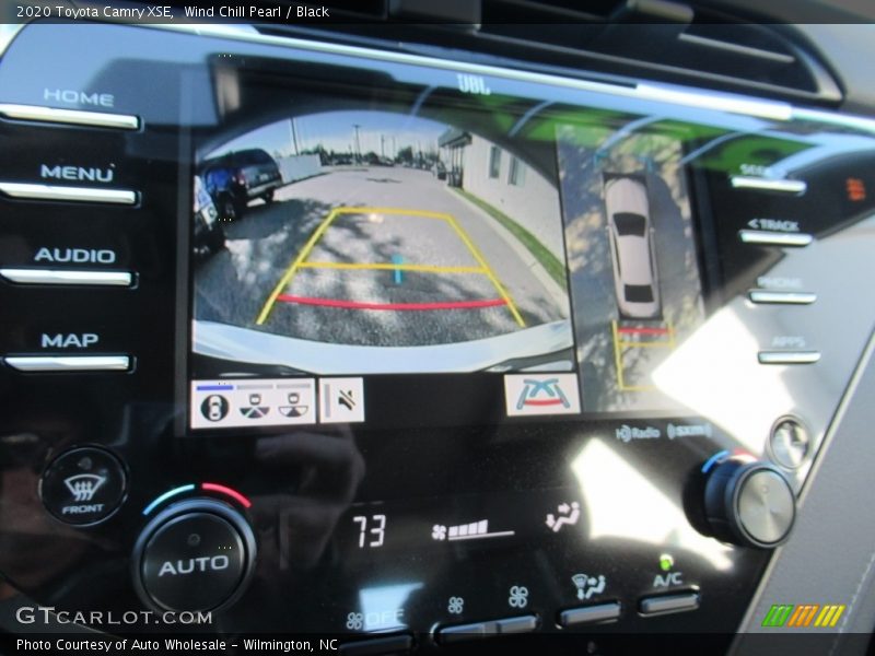 Wind Chill Pearl / Black 2020 Toyota Camry XSE