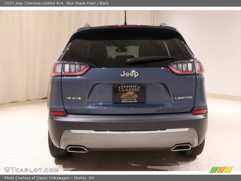 Blue Shade Pearl / Black 2020 Jeep Cherokee Limited 4x4