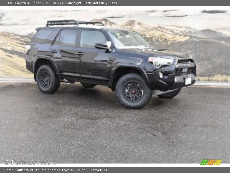 Midnight Black Metallic / Black 2020 Toyota 4Runner TRD Pro 4x4