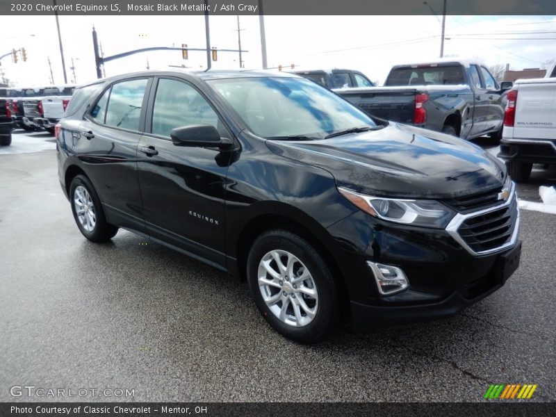 Mosaic Black Metallic / Ash Gray 2020 Chevrolet Equinox LS