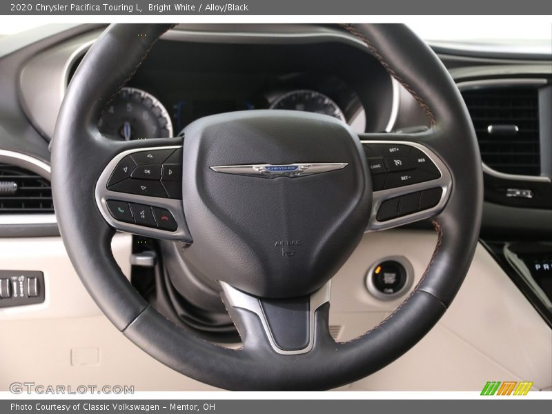 Bright White / Alloy/Black 2020 Chrysler Pacifica Touring L
