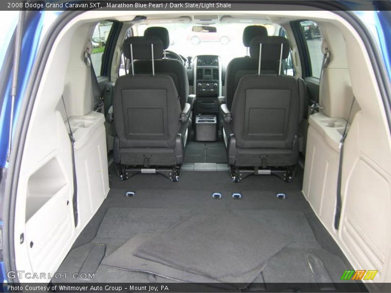 Marathon Blue Pearl / Dark Slate/Light Shale 2008 Dodge Grand Caravan SXT