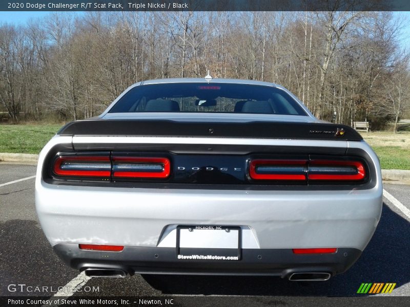 Triple Nickel / Black 2020 Dodge Challenger R/T Scat Pack