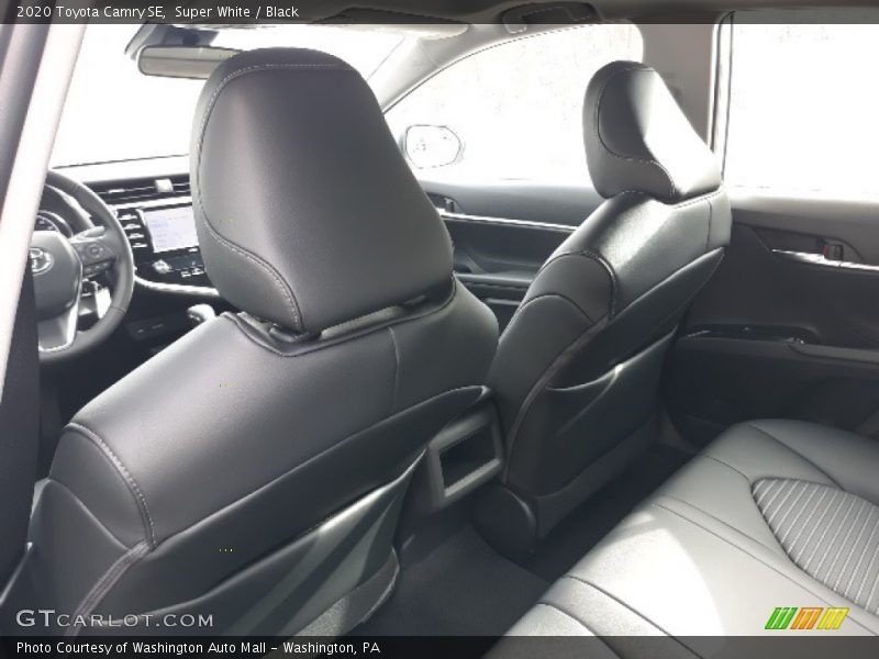 Super White / Black 2020 Toyota Camry SE
