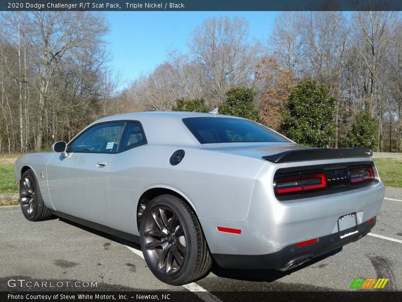 Triple Nickel / Black 2020 Dodge Challenger R/T Scat Pack