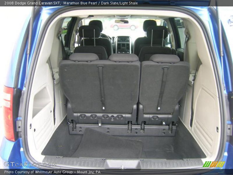 Marathon Blue Pearl / Dark Slate/Light Shale 2008 Dodge Grand Caravan SXT