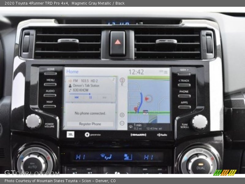 Magnetic Gray Metallic / Black 2020 Toyota 4Runner TRD Pro 4x4