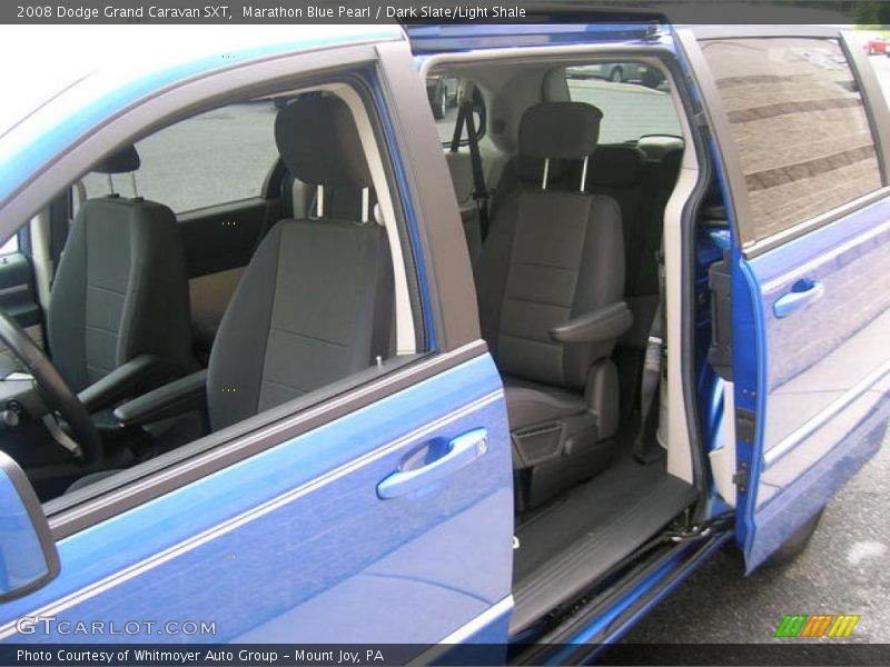 Marathon Blue Pearl / Dark Slate/Light Shale 2008 Dodge Grand Caravan SXT