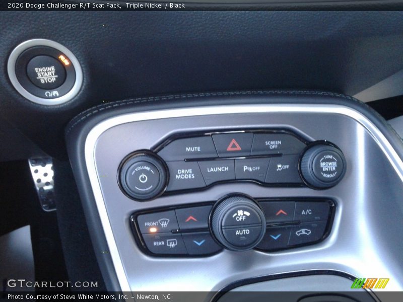 Triple Nickel / Black 2020 Dodge Challenger R/T Scat Pack