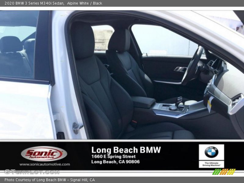Alpine White / Black 2020 BMW 3 Series M340i Sedan