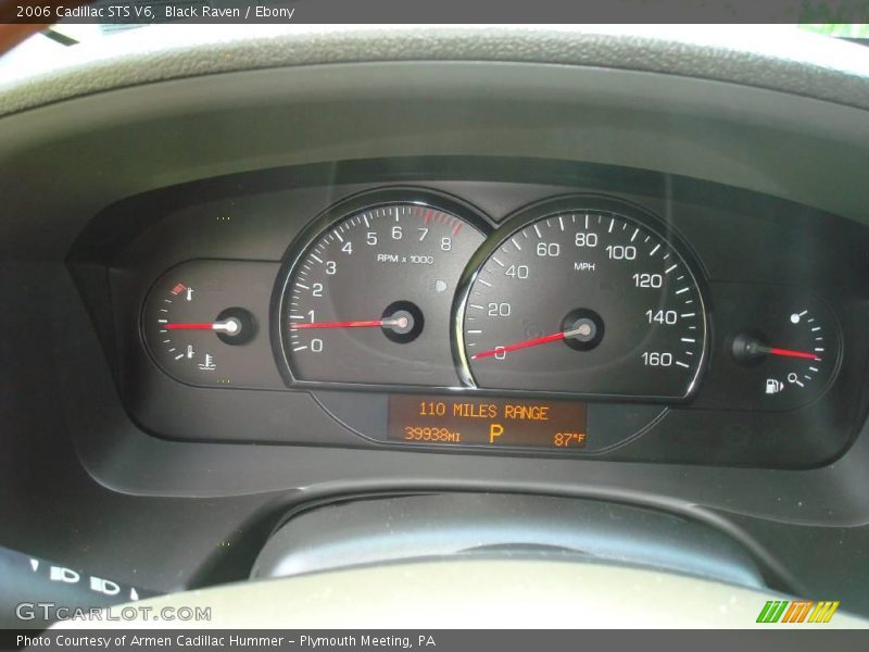Black Raven / Ebony 2006 Cadillac STS V6