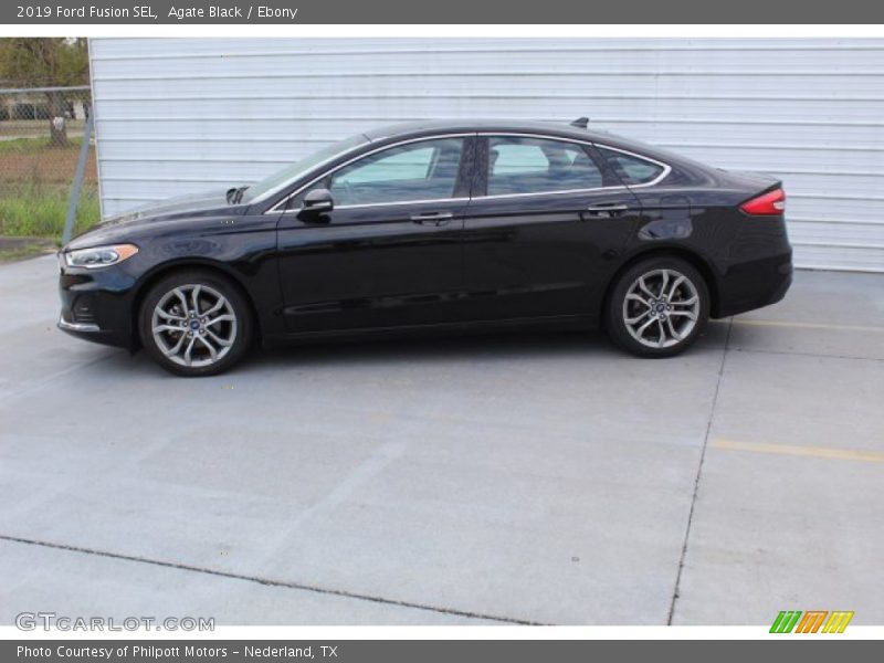 Agate Black / Ebony 2019 Ford Fusion SEL