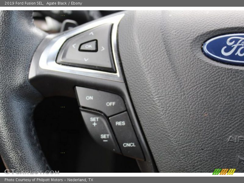 Agate Black / Ebony 2019 Ford Fusion SEL