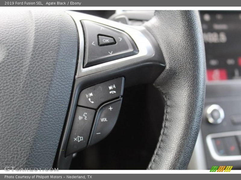 Agate Black / Ebony 2019 Ford Fusion SEL