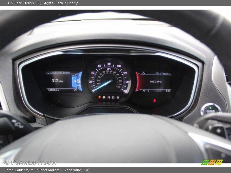 Agate Black / Ebony 2019 Ford Fusion SEL