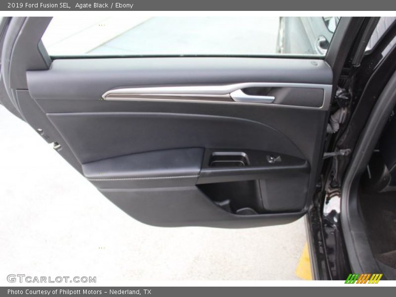 Agate Black / Ebony 2019 Ford Fusion SEL