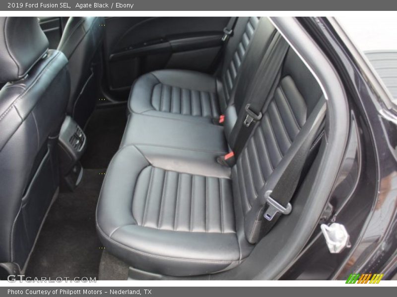Agate Black / Ebony 2019 Ford Fusion SEL