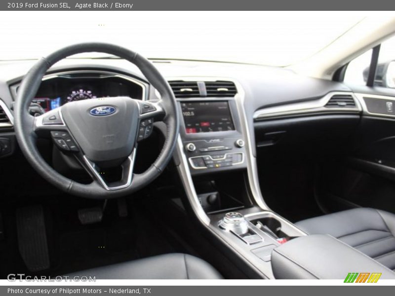 Agate Black / Ebony 2019 Ford Fusion SEL