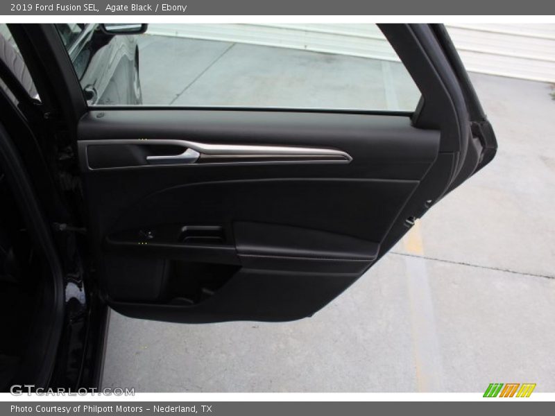 Agate Black / Ebony 2019 Ford Fusion SEL