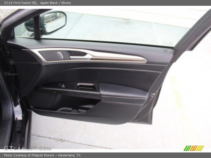 Agate Black / Ebony 2019 Ford Fusion SEL