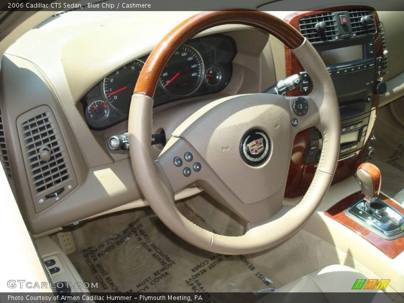Blue Chip / Cashmere 2006 Cadillac CTS Sedan