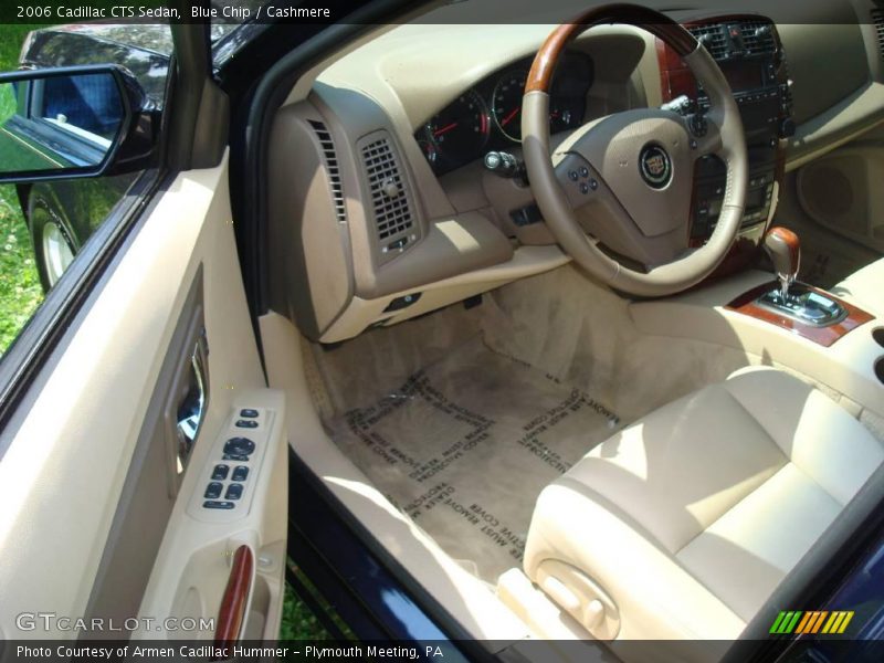 Blue Chip / Cashmere 2006 Cadillac CTS Sedan