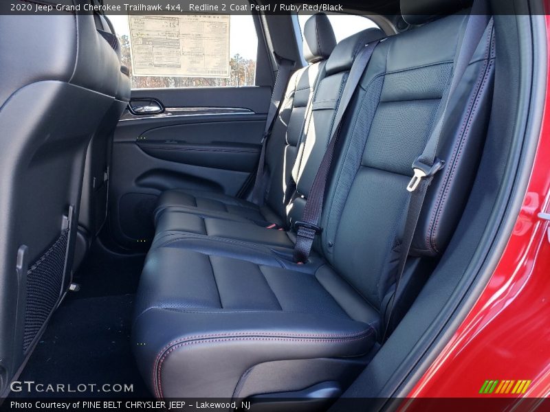 Redline 2 Coat Pearl / Ruby Red/Black 2020 Jeep Grand Cherokee Trailhawk 4x4