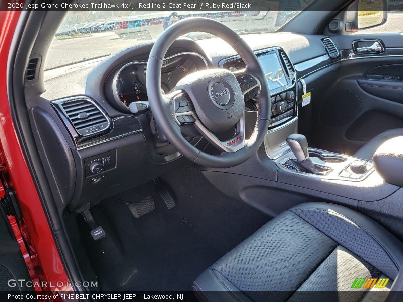 Redline 2 Coat Pearl / Ruby Red/Black 2020 Jeep Grand Cherokee Trailhawk 4x4