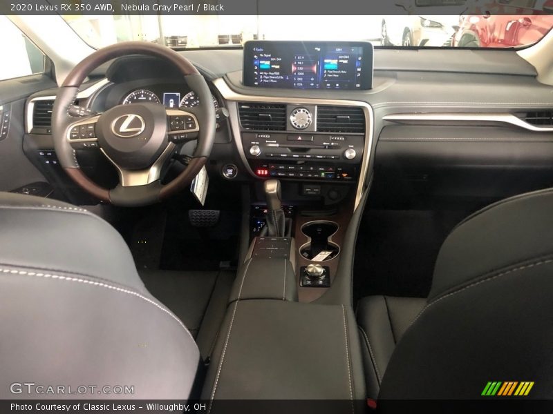 Nebula Gray Pearl / Black 2020 Lexus RX 350 AWD