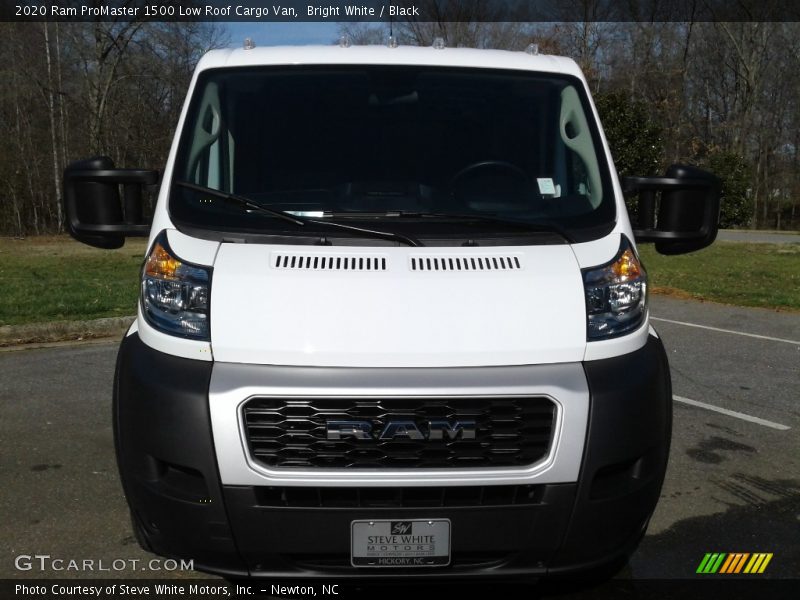 Bright White / Black 2020 Ram ProMaster 1500 Low Roof Cargo Van