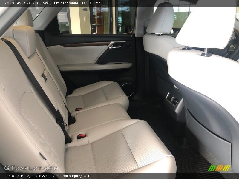 Eminent White Pearl / Birch 2020 Lexus RX 350L AWD