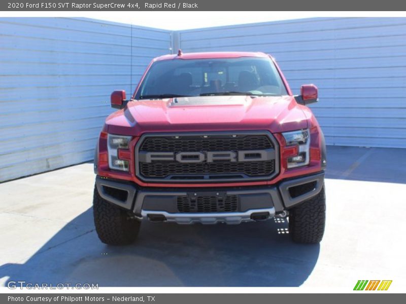 Rapid Red / Black 2020 Ford F150 SVT Raptor SuperCrew 4x4