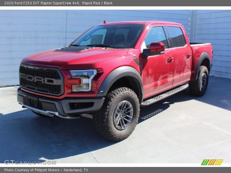 Front 3/4 View of 2020 F150 SVT Raptor SuperCrew 4x4