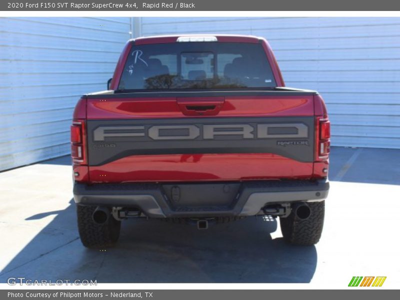 Rapid Red / Black 2020 Ford F150 SVT Raptor SuperCrew 4x4