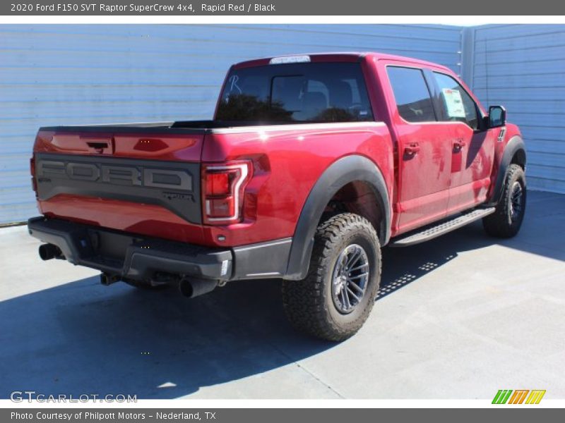 Rapid Red / Black 2020 Ford F150 SVT Raptor SuperCrew 4x4