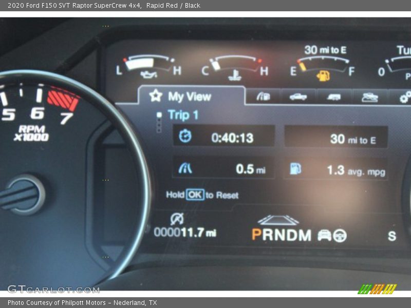 Rapid Red / Black 2020 Ford F150 SVT Raptor SuperCrew 4x4