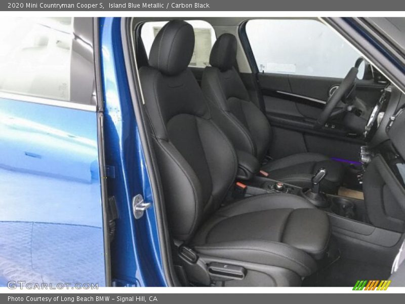 Island Blue Metallic / Carbon Black 2020 Mini Countryman Cooper S