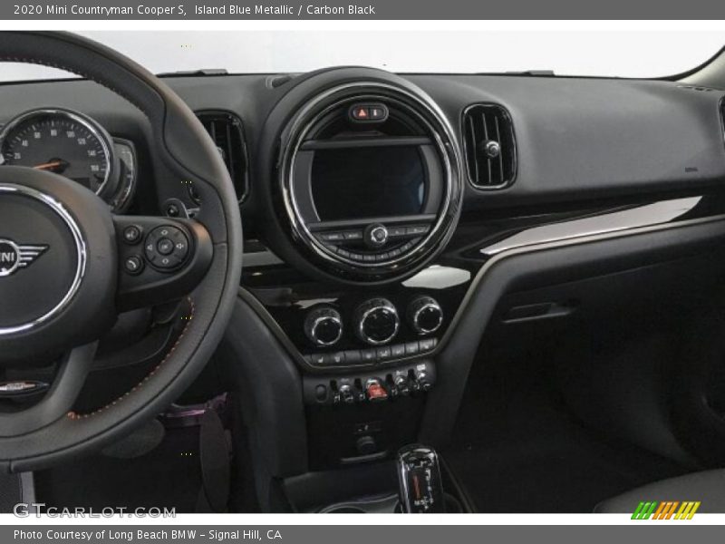 Island Blue Metallic / Carbon Black 2020 Mini Countryman Cooper S