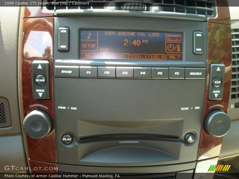 Blue Chip / Cashmere 2006 Cadillac CTS Sedan