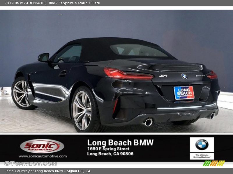 Black Sapphire Metallic / Black 2019 BMW Z4 sDrive30i