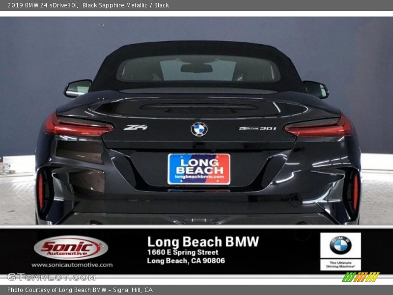 Black Sapphire Metallic / Black 2019 BMW Z4 sDrive30i