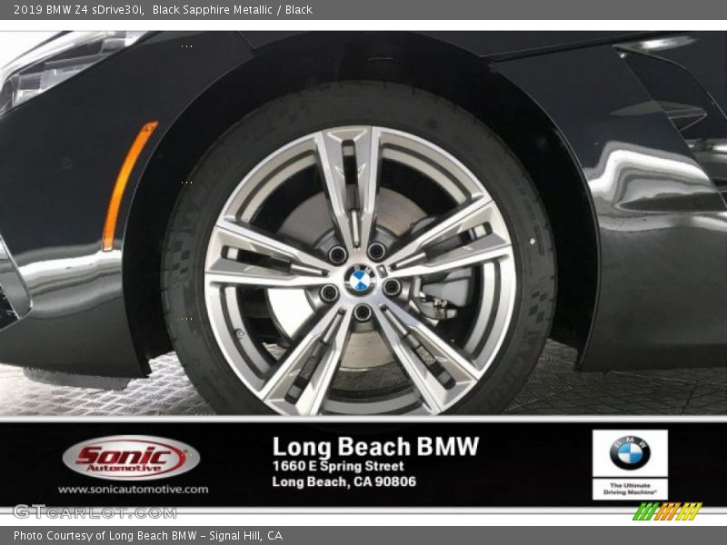 Black Sapphire Metallic / Black 2019 BMW Z4 sDrive30i