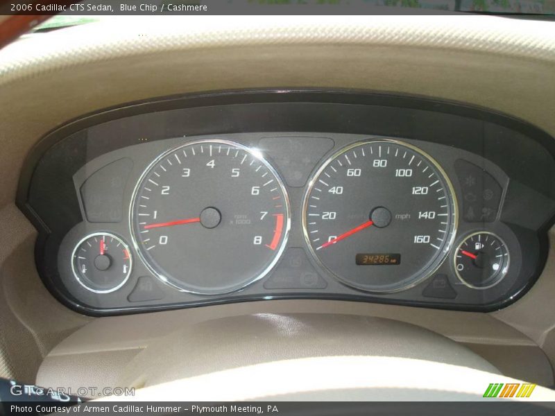 Blue Chip / Cashmere 2006 Cadillac CTS Sedan