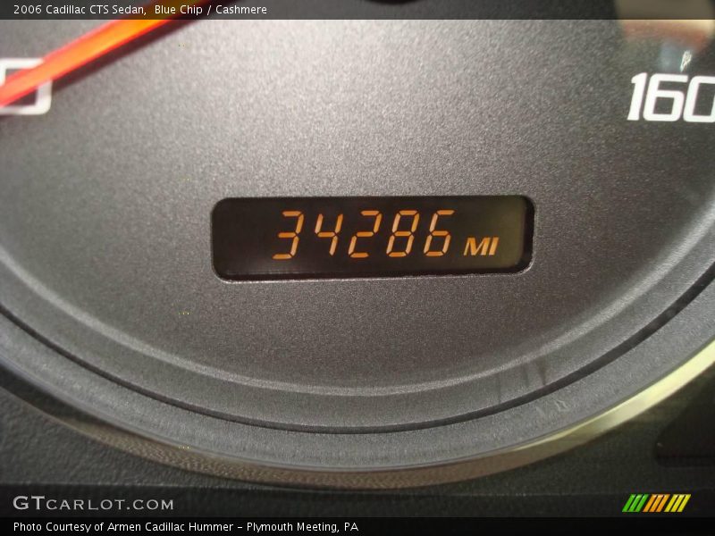 Blue Chip / Cashmere 2006 Cadillac CTS Sedan