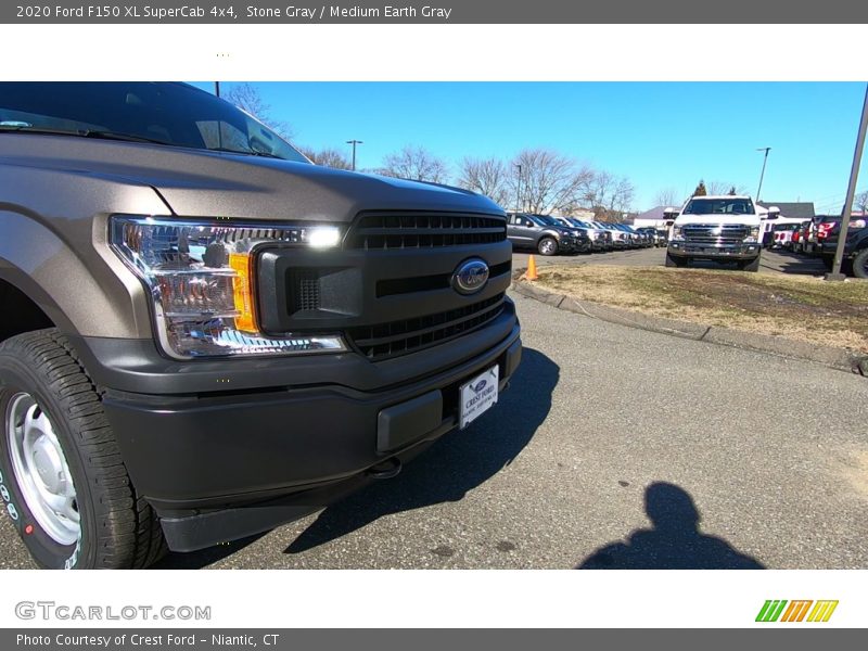 Stone Gray / Medium Earth Gray 2020 Ford F150 XL SuperCab 4x4