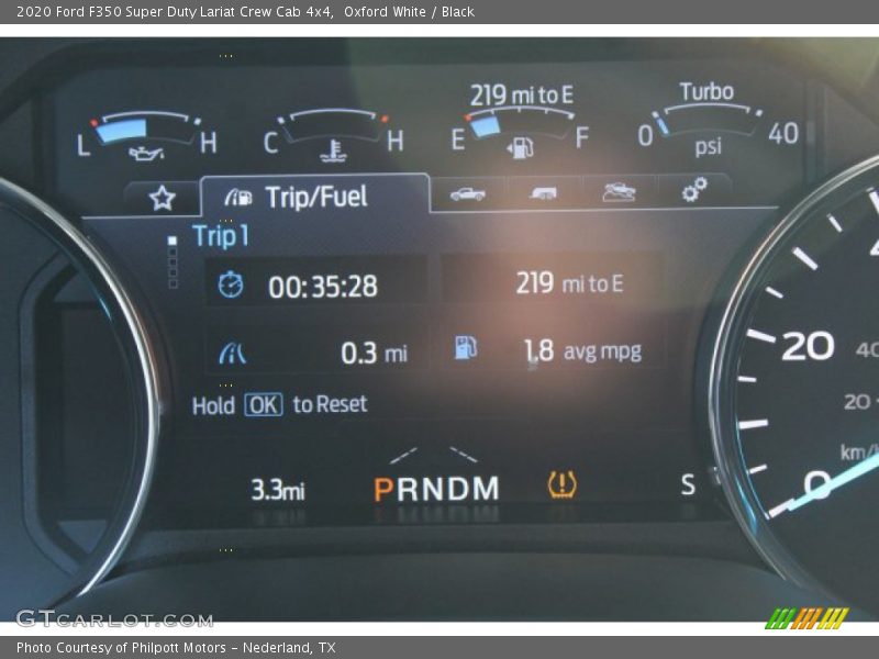 Oxford White / Black 2020 Ford F350 Super Duty Lariat Crew Cab 4x4
