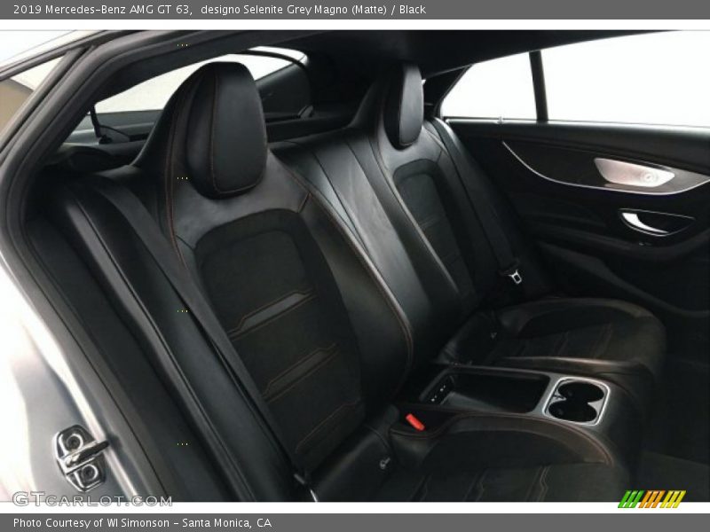 Rear Seat of 2019 AMG GT 63